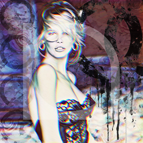 Personalities Nola Art Claudia Schiffer